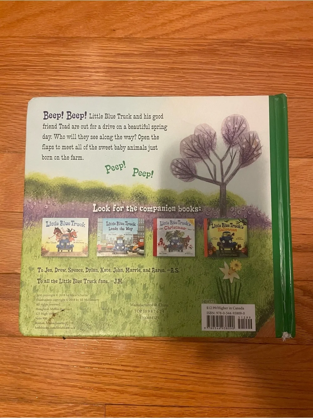 Little Blue Truck's Springtime - Blue Kids Book by